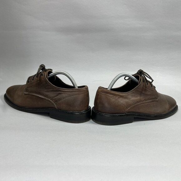 All Saints Men\'s Size 8 Brown Leather Dress Shoes‎ main image 6